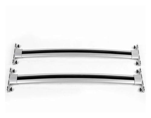 Cofre Techo Coche Maletero Portaequipajes Barra Transversal para Toyota para 4Runner 2010-2022 Rieles Aleación Aluminio Barras Portaequipajes, Caja Riel Superior(Plata)