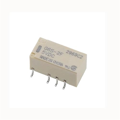 Relais G6S-2F-5VDC micromodule d'automatisation 5V pour circuit imprimé 8 broches
