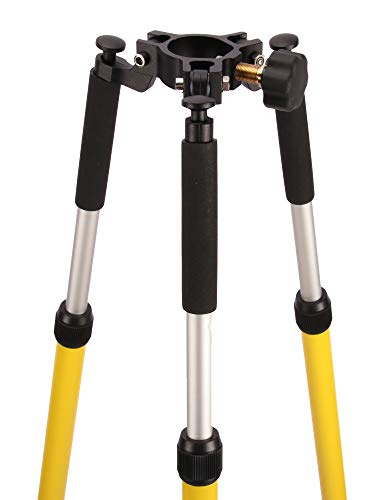 Tripod Surveying Thumb Release, Aluminum Tripod for Prism Poles Surveying or GPS Poles of Total Station GPS GNSS SESCO SOKSKIA TRISMBLE