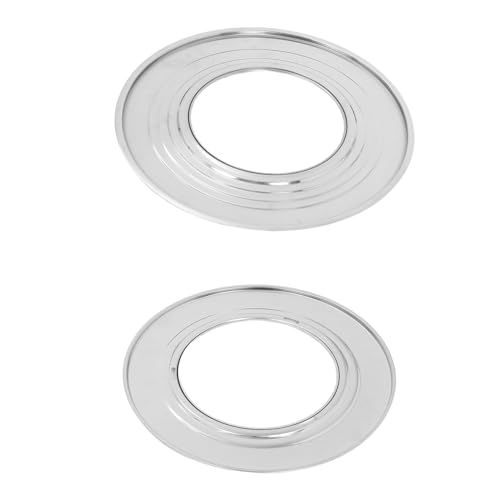 TOYANDONA 2 Piezas Anillos para Vaporera de Acero Inoxidable de Soporte Redondo Apilable para Cocinar al Vapor Verduras Mariscos y Dumplings Accesorio de Cocina para Vaporeras Domésticas y