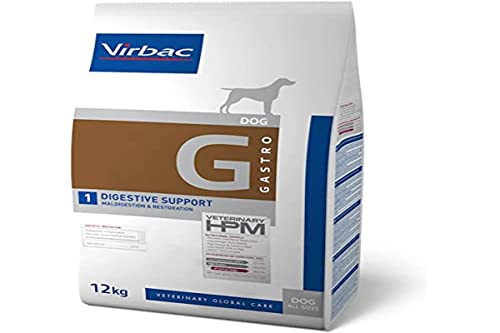Virbac Veterinary HPM Dog Digestive Nourriture pour Chien Sac de 12 kg Taille S