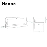 Zoom IMG-1 lionelo hanna sponda letto universale Zoom IMG-1 lionelo hanna sponda letto universale