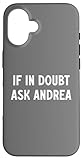 Funny If In Doubt Ask Andrea Apparel