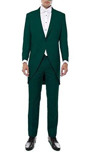 Costume sur mesure homme slim fit un bouton revers de pointe