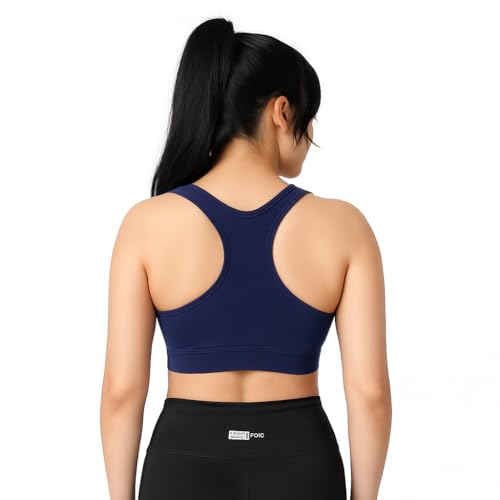 Image of Shoppy Villa - Sports Bras for Women | Gym Bras for Women Workout | Yoga, Camisole Bra, Lighty Padded Cup Bra with Full Coverage with Removable Pads