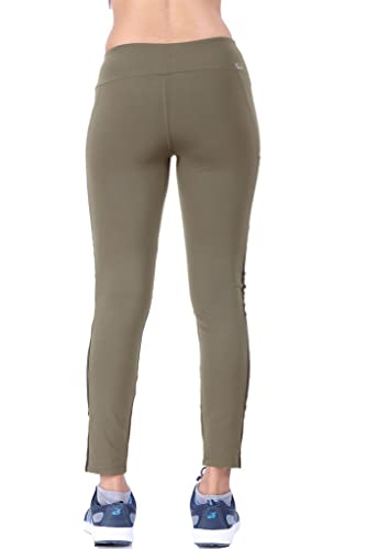 Image of Women's JUST-Dry Ankle Length Gym Workout Yoga Fitness Active Sports Pants