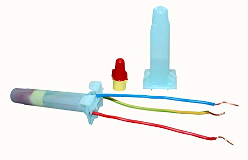 Scotch Super 33+ Direct Bury Splice Kit Dbr/Y-6 (Bulk), 18-10 Awg, Uv-Resistant, Steel Spring, Flame Retardant Insulation, 1 Pack Containing 2 Splice Tubes And 2 R/Y Connectors #TOP2