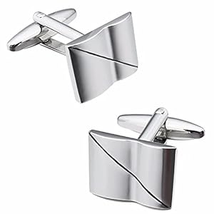Manchetknopen, Trendy Vierkante Heren voor Franse Shirt Jurk Accessoires Beste Cadeau voor Bruiloft Zakelijke, Klassieke Manchetknopen