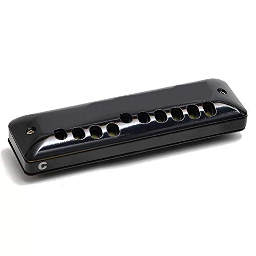 KIRANDIE Harmonica diatonique 10 Trous Blues Harp Key C ABS Comb Professional Instruments de Musique - Les Beatles, Paul McCartney, John Lennon, RIngo Starr, George Harrison KIRANDIE Harmonica diatonique 10 Trous Blues Harp Key C ABS Comb Professional Instruments de Musique – Image 4
