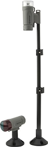 attwood 14190-7 Water-Resistant Portable Clamp-On LED Light Kit with Marine Gray Finish - image 4