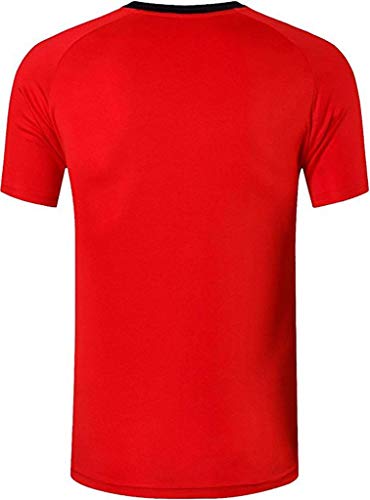 Sportides Boy's Quick Dry Active Sport Short Sleeve Breathable T-Shirt Tee Top LBS702_MixPackC_M