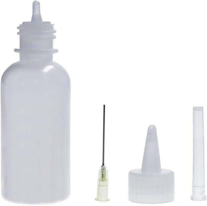 SCHOFIC 100-ML Empty E-liquid Plastic Rosin Flux Alcohol Bottle for Dispenser Rosin Solder Flux Paste +1 PCS Needles (1)