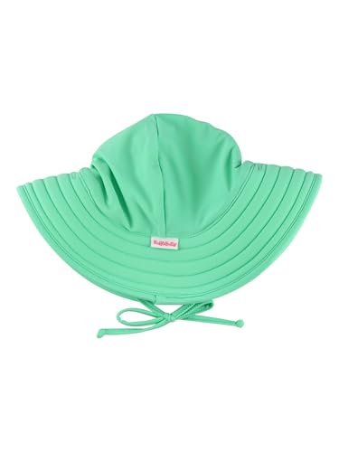 Image of RuffleButts Baby /Toddler Girls UPF 50+ Sun Protective Wide Brim Swimwear Sun Hat