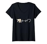 Photo Gallery donna battito cuore labrador retriever umorismo cane uomo maglietta con collo a v Photo Gallery donna battito cuore labrador retriever umorismo cane uomo maglietta con collo a v