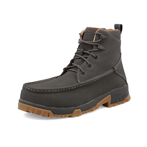 Image of Twisted X Men's CellStretch Work 6in Comp Toe Distressed Saddle Boot
