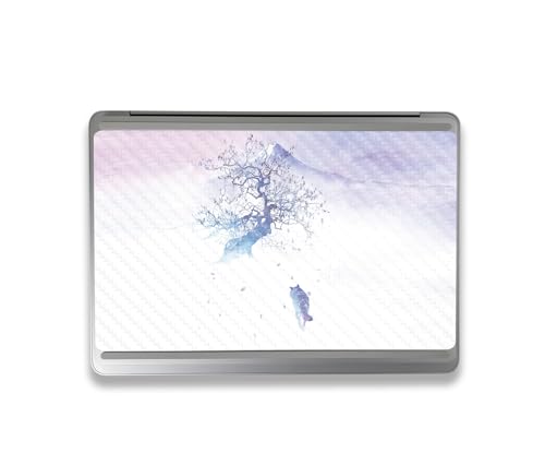 Image of MightySkins Carbon Fiber Skin Compatible with Microsoft Surface Laptop Studio 2 (2023) Full Wrap Kit - Long Way to Fuji | Protective, Durable Textured Carbon Fiber Finish | Made in The USA