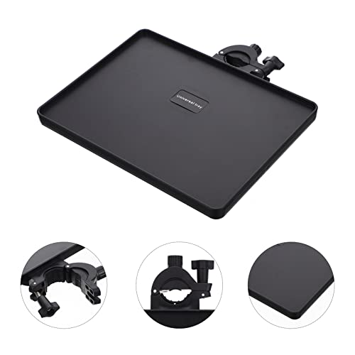 Milisten Live Broadcast Shelf 4 Pack Universal Microphone Stand Microphone Stand Tray Microphone Stand Shelf Sound Holder Clamp On Rack Microphone Rack Stand #TOP1