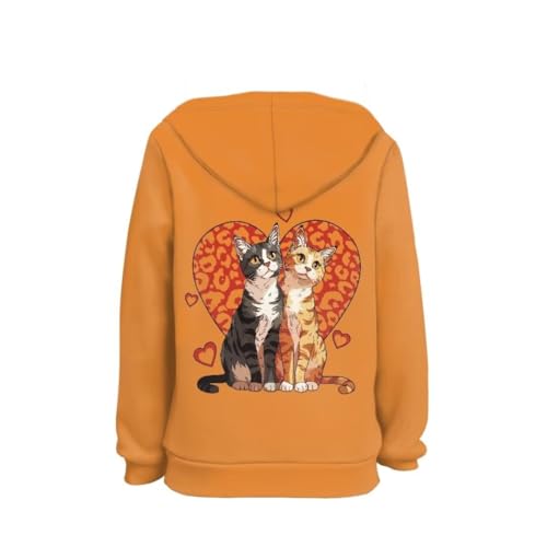 Back Pattern Design Boys Girls Pullover Hoodies Long Sleeve Sweatshirt with Pockets2