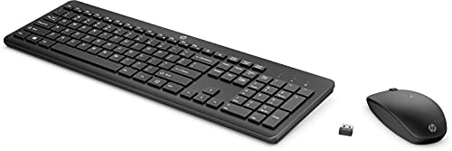 HP 230 Wireless Keyboard and Mouse Combo Set, 2.4...
