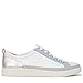 Vionic Women's Essence Winny Casual Sneakers- Supportive Walking Shoes That Include VIO Motion Technology, White & Silver Leather 5 Wide