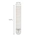 Command Narrow Picture Hanging Strips, Damage Free Hanging Picture Hangers, No Tools Wall Strips for Living Spaces, 12 White Adhesive Strip Pairs. Easy to Open Packaging (24 Strips)