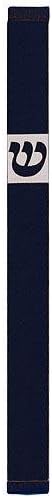 Agayof Long Edgy Mezuzah with Shin Cutout 1.5 x 16 cm - Black