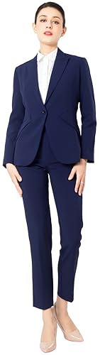 Marycrafts Women's Blazer Pant Suits Set Business Professional Workwear Suit2