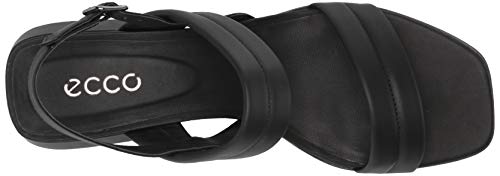 ECCO Sandalo con tacco alto a punta quadrata da