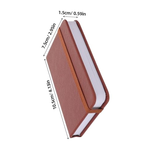 Carnet de poche lot de 10 petits cahiers rigides pour vos notes