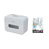 ナカバヤシ パーソナル シュレッダ ハイセキュリティー デスクトップ ライトグレー Z0618 メンテナンスシートセット