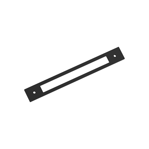 Image of Amerock Medora 7-9 /16 inch Matte Black Backplate