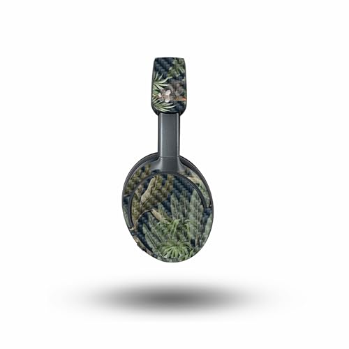 Image of MightySkins Carbon Fiber Skin Compatible with Bose QuietComfort Ultra - Tropical Kingdom | Protective, Durable Textured Carbon Fiber Finish | Easy to Apply
