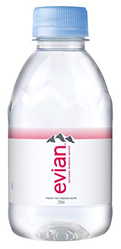 伊藤園 evian 硬水 ミネラルウォーター ペットボトル 220ml×24本