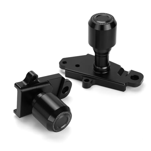 Modeer Almohadillas de caída de motocicleta compatibles con Su&zuki GSX-R600 2012-2024 | GSX-R750 2012-2024 marco deslizante protección contra caídas gsxr 600 gsxr 750 accesorios (NO-negro)