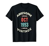 Photo Gallery awesome since october 1953 - retro - vintage 1953 birthday maglietta Photo Gallery awesome since october 1953 - retro - vintage 1953 birthday maglietta