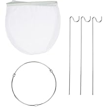Mirro 9664000A Canning Accessories Jelly Strainer Assembly with Bag, White