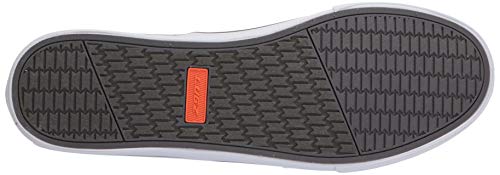 Lugz Mens Clipper Classic Slip-On Fashion Sneaker, Dark Grey/White, 9.5 Us #TOP3