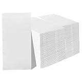 Servillillas de cena desechable blanca, toallas de mano de papel absorbente suave de 100 piezas para fiesta de cocina