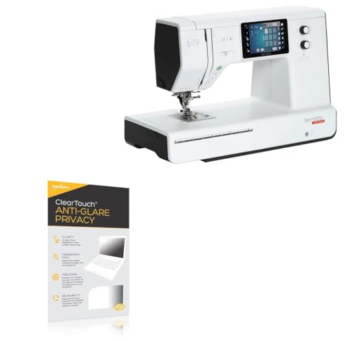 BoxWave Screen Protector Compatible With Bernette 79 - ClearTouch Anti-Glare Privacy (2-Pack), Privacy Screen Protector Flexible Film Anti-Glare