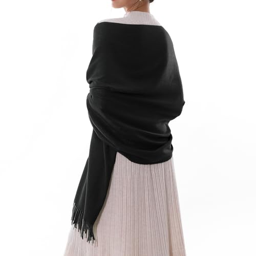 RIIQIICHY Scarfs for Women Winter Scarf Pashmina Shawls Wraps for Evening Dresses Large Soft Warm Scarves