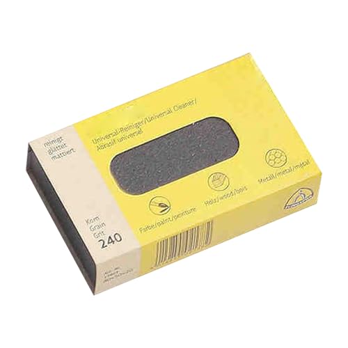 BULAIDAI Bloque de borrador de óxido de grano fino de 80 x 50 x 20 mm, acabado inoxidable suave, pulido de larga duración para el hogar, taller, pulidor abrasivo