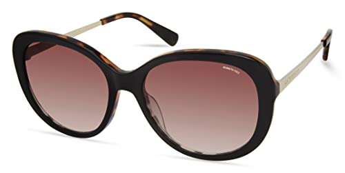 La Mejor Lista de Lentes Michael Kors Mujer , listamos los 10 mejores. 46 Kenneth Cole - anteojos de sol para mujer, Negro/Otro/café Gradiente, 56 mm