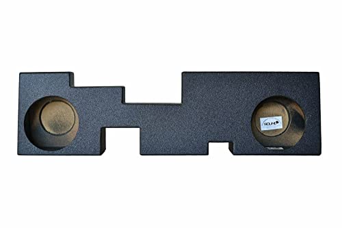 Soundbox F250/F350 Superduty 2017-2019 Dual 10" Subwoofer Enclosure, Bedliner #TOP17