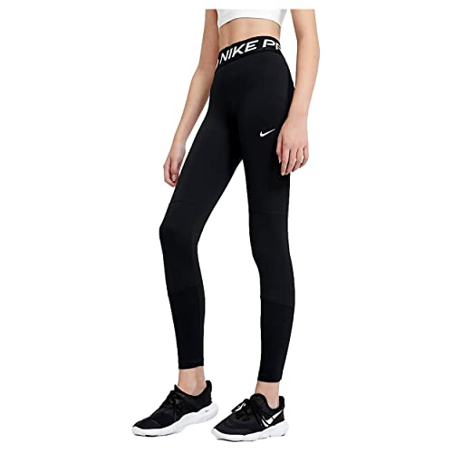 Nike Girl's Pro Leggings S Black