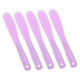 VICASKY 5 Stück 5 teiliges silikon rührstäbchen set wiederverwendbar spatel für DIY harz basteln...