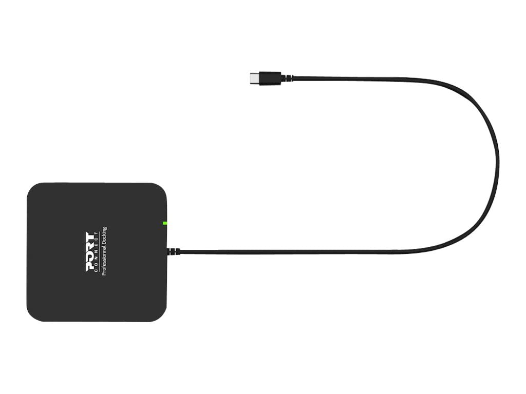 PORT CONNECT Station d'Accueil de Voyage USB-C 2 x 4K Display Port 9 périphériques 85 W