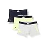 Lacoste – Lot de 3 boxers courts -5H1803 Marine/Blanc-argent Chine XS