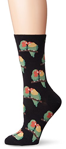 Socksmith Couple of Lovebirds Black One Size
