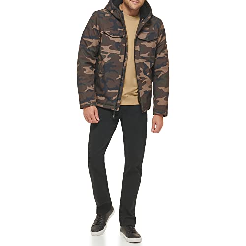 Image of Levi's Men's Soft Shell Two Pocket Hooded Trucker Jacket