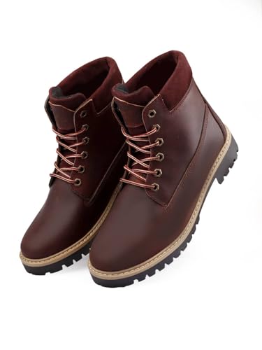 Image of Bacca Bucci Men Leather Hiking Boot
